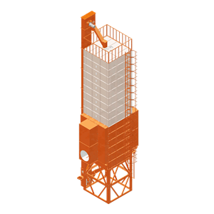 5HH-16批次循環式穀物幹燥機